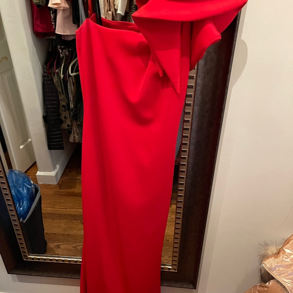 Aqua formal gown - Picture 4 of 16
